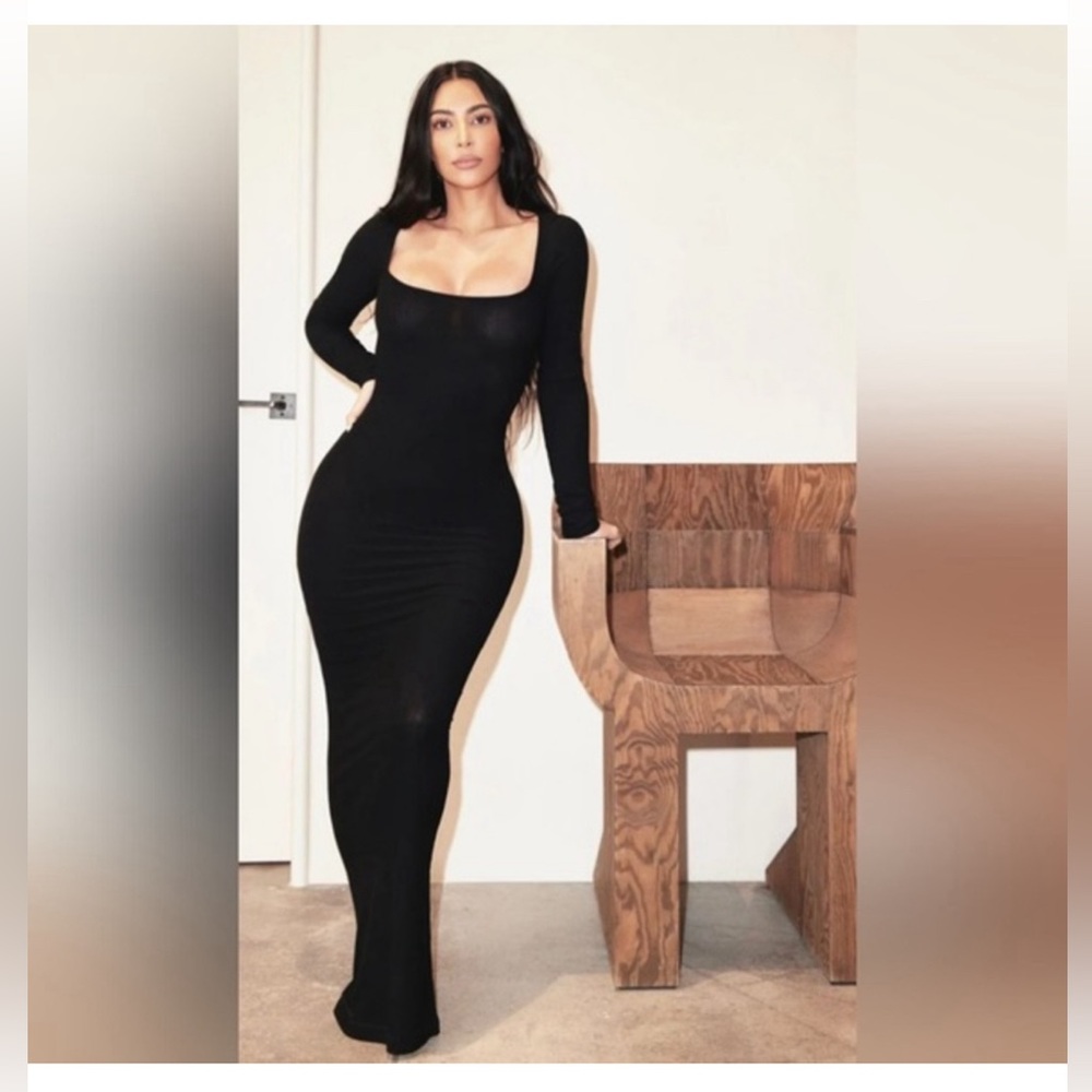Skims long sleeve dress